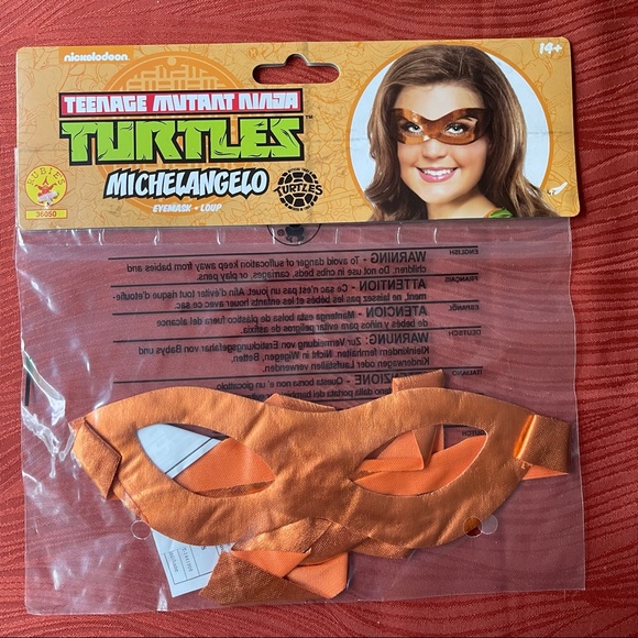 Teenage Mutant Ninja Turtles Michelangelo Eye Mask
